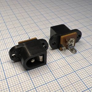 Гнездо питания 5.5/2.1мм с отключением 79565, 3-229 -