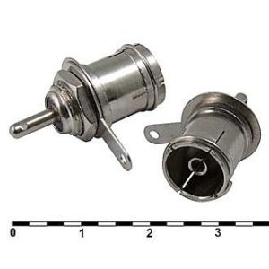 Гнездо TV на корпус гайка Nic 84539 -