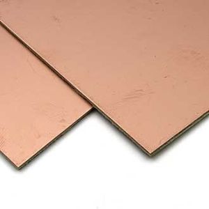 Текстолит фольгированный 2 сторонний FR4-2 1.5mm 100*150