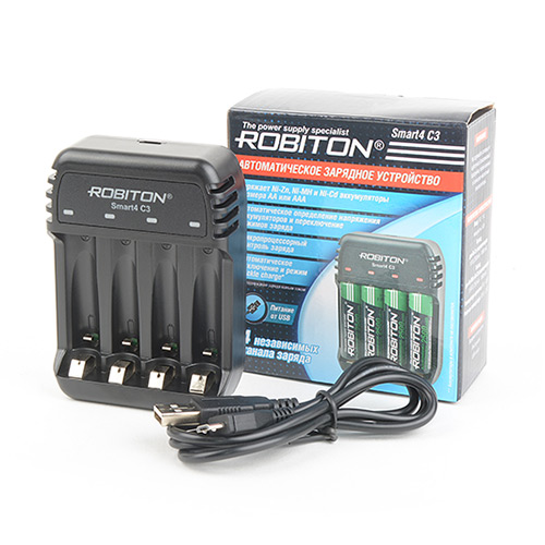 Зарядное устройство Robiton Smart4 C3 17262