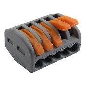 Колодка клеммная с рычагом Wago (222-415) 81242