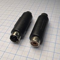 Переходник шт.MD4M (SVHS) - гн.RCA Nic 2-321-