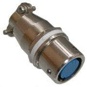 Разъем XS12-7 гнездо на корпус с гайкой 106629