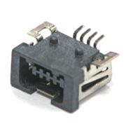 Гнездо mUSB 4p на плату 61909 *****