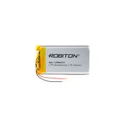 Аккумулятор 3.7V 2300mAh Li-Pol LP604374 Robiton 14906