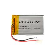 Аккумулятор  3.7V  800mAh Li-Pol LP383454 Robiton 14891