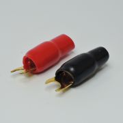 Клемма вилочная под М5 под кабель 16мм2 7-116