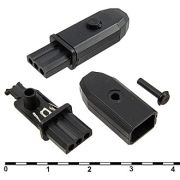 Разъем питания 3 контакта