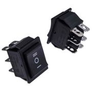 Переключатель KCD4-203-C6-B/6P on-off-on