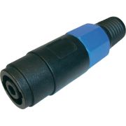 Гнездо Speakon 4 контакта на кабель 1-590