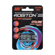 Аккумулятор R03  800mAh Robiton Cyclone 15585