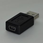 Переходник шт.USB A - гн.mUSB 5p