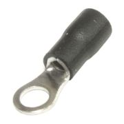 Клемма кольцо D= 5.0мм черная 61188