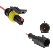 Разъем DJ7011-1.5-11 99788 + DJ7011-1.5-21 99770 1 контакт с проводами