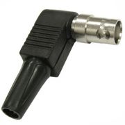 Гнездо BNC на кабель винт пластмасса угловое (L) 61361 *****