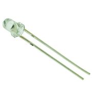 Светодиод 12V красный  3мм прозрачный  3.0Кд (166a)
