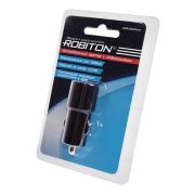 Блок питания  5.0V  1.0A, разъем USB AF, Robiton USB1000 Auto, 08117, 13706 в прикуриватель