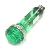 Лампа неоновая 220V N806 зеленая 64154