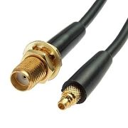 Переходник-шнур MMCX-M - SMA F RG-174 150мм 82821