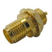 Гнездо SMA на корпус гайка Gold 71794