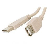 Шнур шт.USB A - гн.USB A  1.8м 18-1114, 5-905