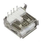 Гнездо USB A 1J на плату 61904, 107757