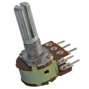Резистор переменный 16K2 KC     10 кОм*2 разрез 66250