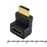 Переходник шт.HDMI - гн.HDMI угловой 84688, 107408