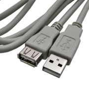 Шнур шт.USB A - гн.USB A  5.0м