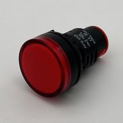 Лампа светодиодная D=30мм 220V красная RWE-618 36-3380, 88705