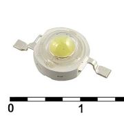 Светодиод   3W белый  3.6V 200-220Lm 6000-6500K 90200