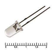 Светодиод 5RWWC 30000mcd 3,4V 15d
