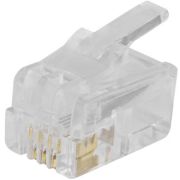 Штекер 4P4C (RJ11)  (TP-4P4C)