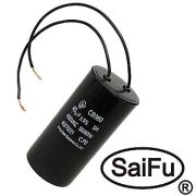 Конденсатор CBB60 45uF 450V WIRE (SAIFU)