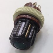 Лампа 12V - 24V в корпусе зеленая