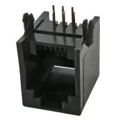 Гнездо 6P6C (RJ12) на плату TJ6P6C