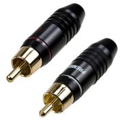 Штекер RCA на кабель Nakamichi 51мм 1-226G-