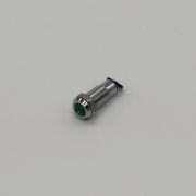 Лампа светодиодная D= 8мм 220V металл, зеленая 36-4723
