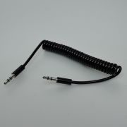Шнур шт.3.5стерео - шт.3.5стерео  1.0м витой 18-4010 aux *****
