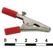 Зажим «Крокодил» 8-0030 red
