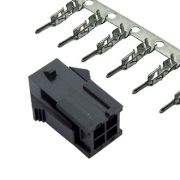 Разъем MMF-2x2M pitch 3.0 mm +Termina