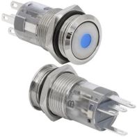 Кнопка антивандал. LAS2-GQF-11ZD/B on-on