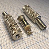 Гнездо 2.5стерео на кабель Nic 1-035 -