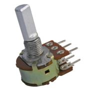 Резистор переменный 16K2 F  10 мОм*2 66275