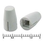 Колпачок для кнопки A09 White 83923
