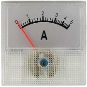 Амперметр   5A постоянного тока 40*40 57958