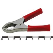 Зажим «Крокодил» для аккумулятора  8-0039 red