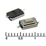 Кнопка тактовая IT-1181A (W=0.8мм 6*3*2.5) 83342