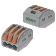 Колодка клеммная с рычагом Wago 222-413