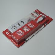 Переходник шт.USB A - гн.USB A*4 (18-4105 - черный, 18-4105-1 белый, Разветвитель USB 2.0 на 4 порта)
